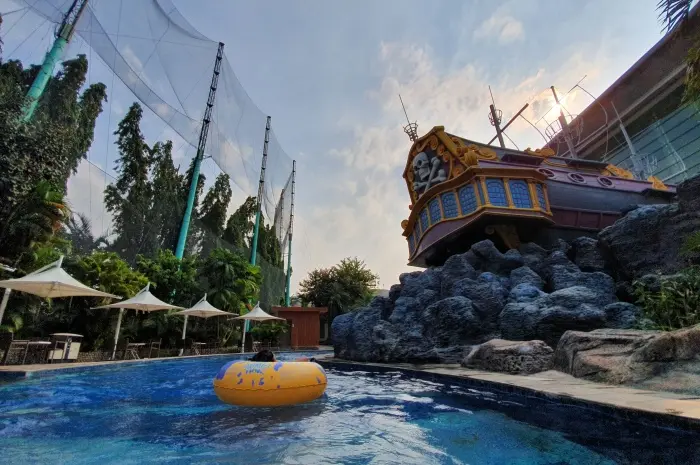 Location and Route to Pondok Indah Waterpark
