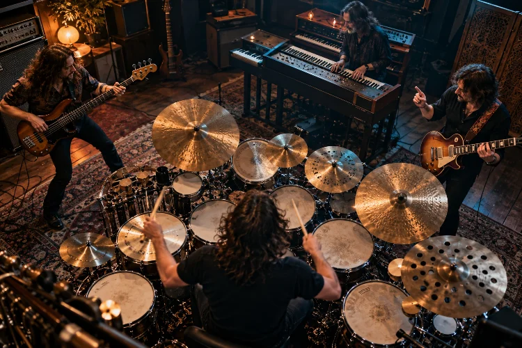 Exploring Complex Time Signatures in Classic Progressive Rock